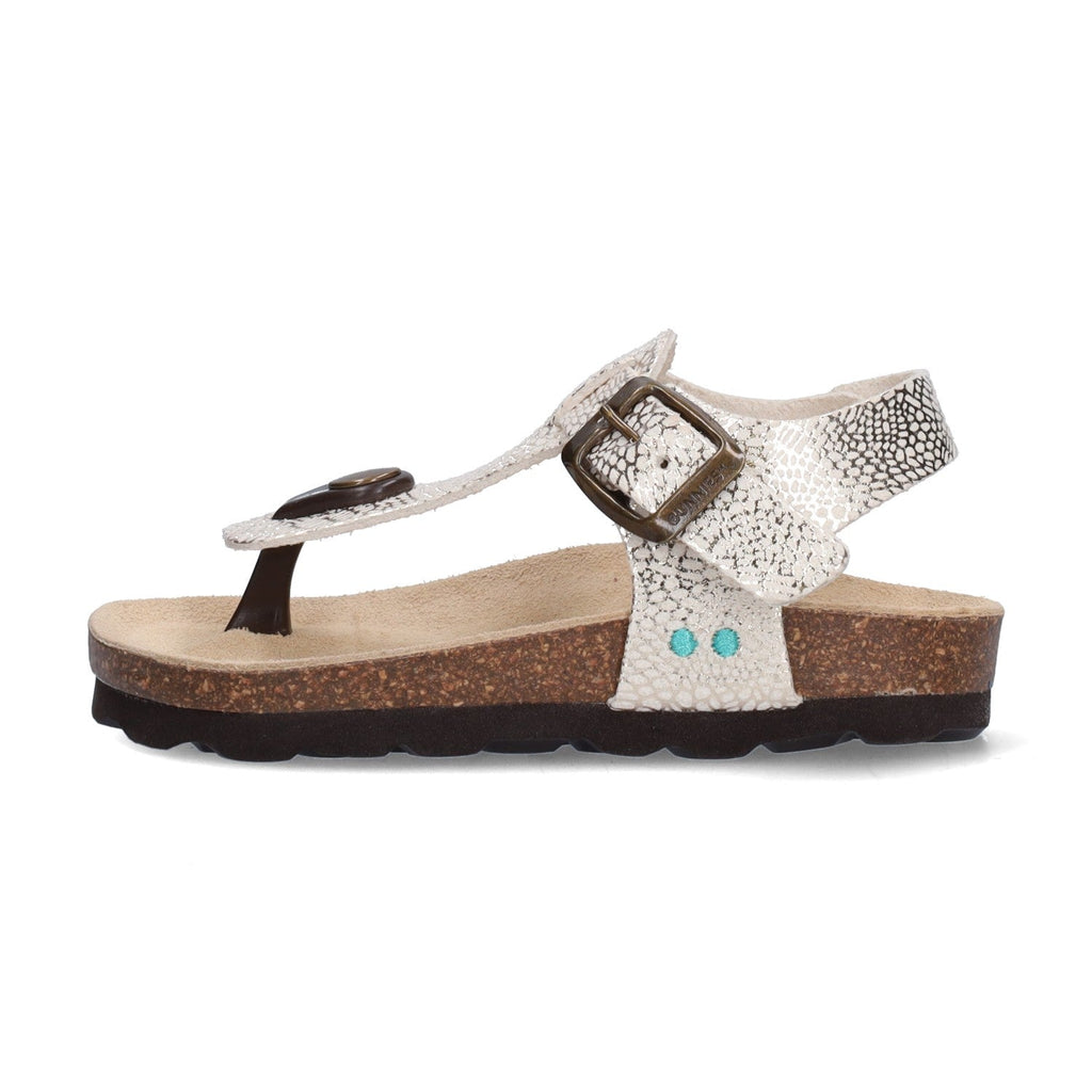 Benthe Beach Platte Sandalen Meisjes Beige