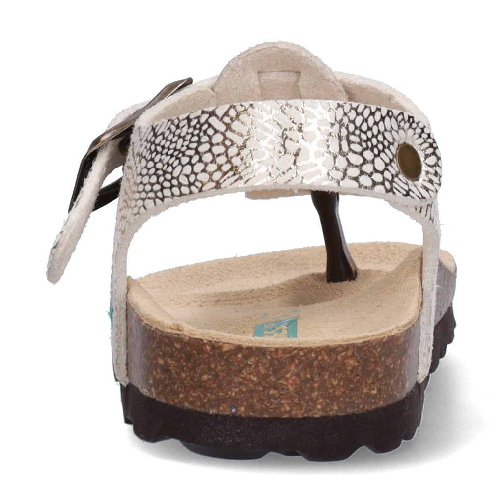 Benthe Beach Platte Sandalen Meisjes Beige