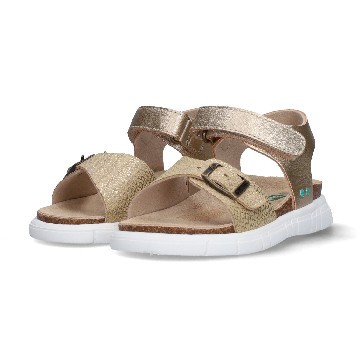 Bo Beach Platte Sandalen Meisjes Bruin