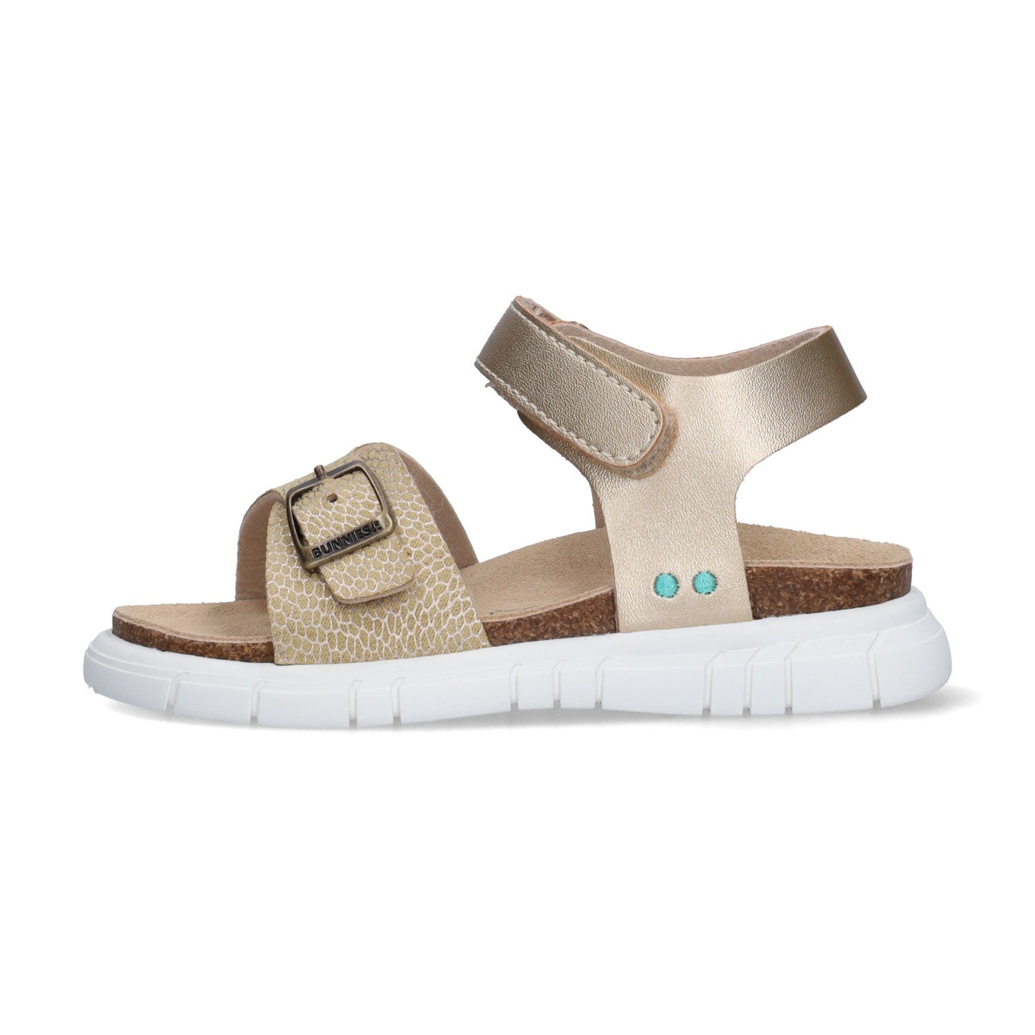 Bo Beach Platte Sandalen Meisjes Bruin