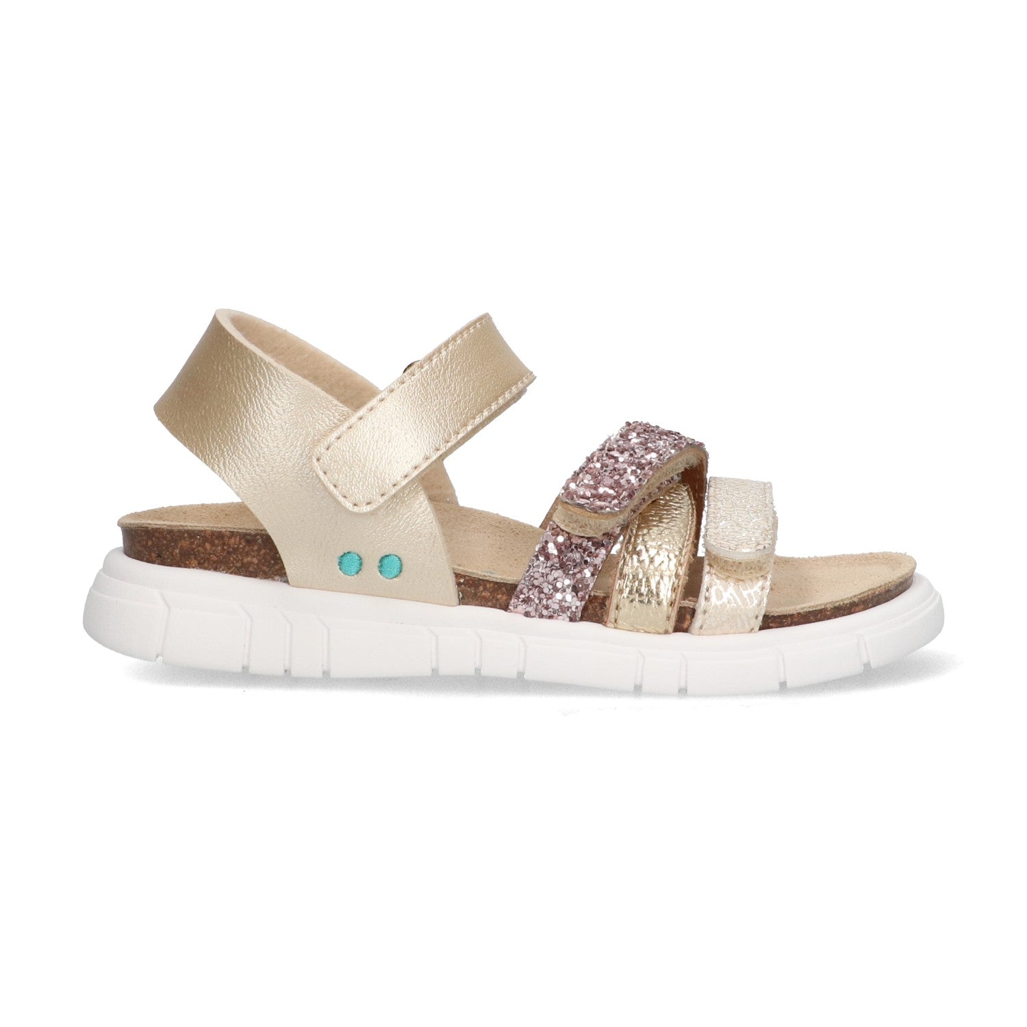 Baily Beach Platte Sandalen Meisjes Goud