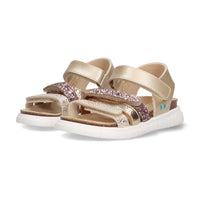 Baily Beach Platte Sandalen Meisjes Goud