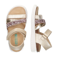 Baily Beach Platte Sandalen Meisjes Goud