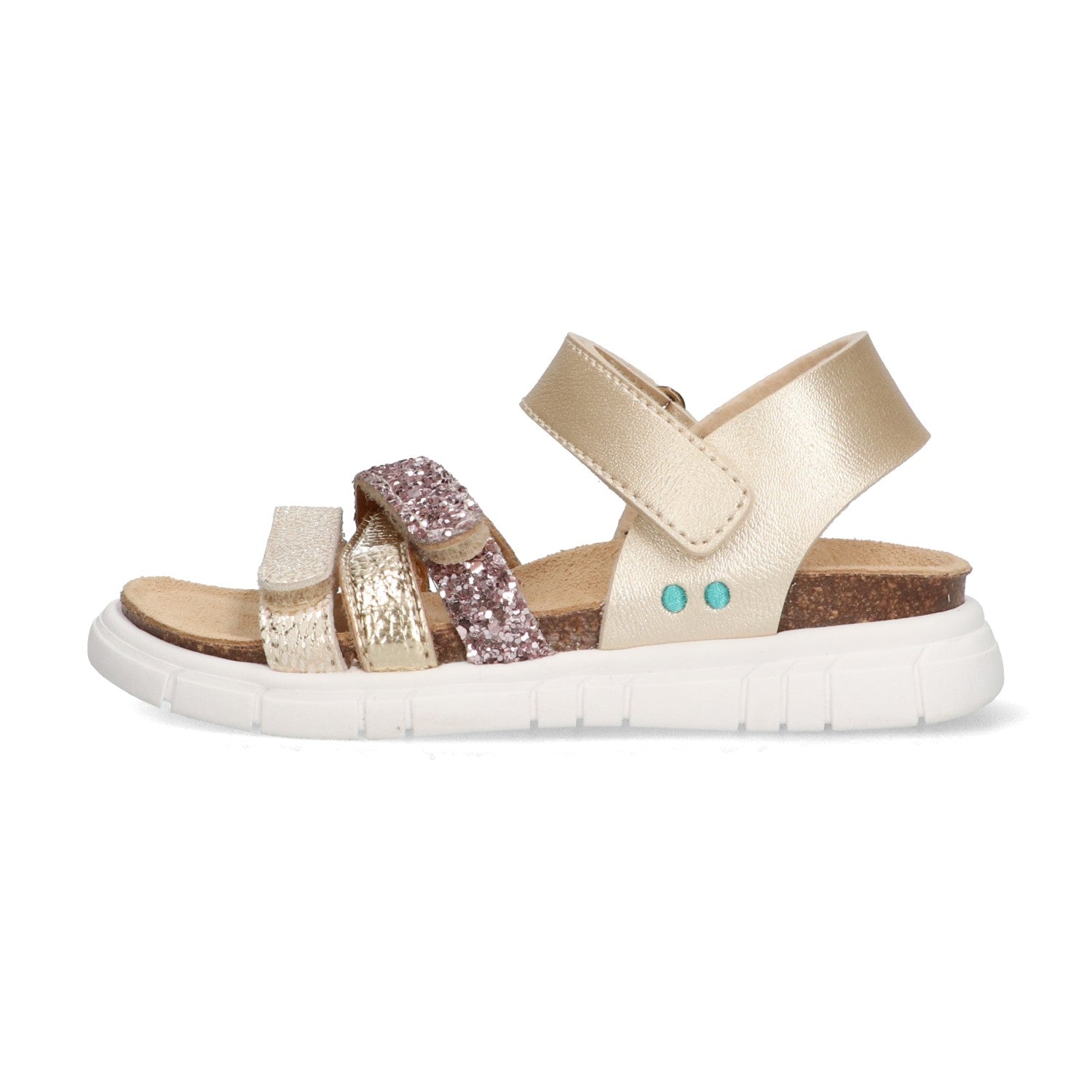 Baily Beach Platte Sandalen Meisjes Goud