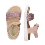 Bregje Beach Platte Sandalen Meisjes Roze