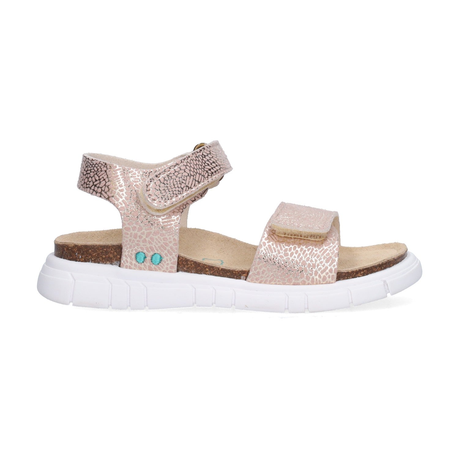 Bregje Beach Platte Sandalen Meisjes Beige