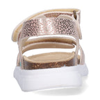 Bregje Beach Platte Sandalen Meisjes Beige
