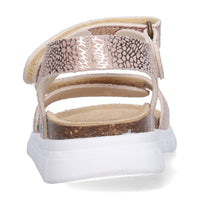 Bregje Beach Platte Sandalen Meisjes Beige