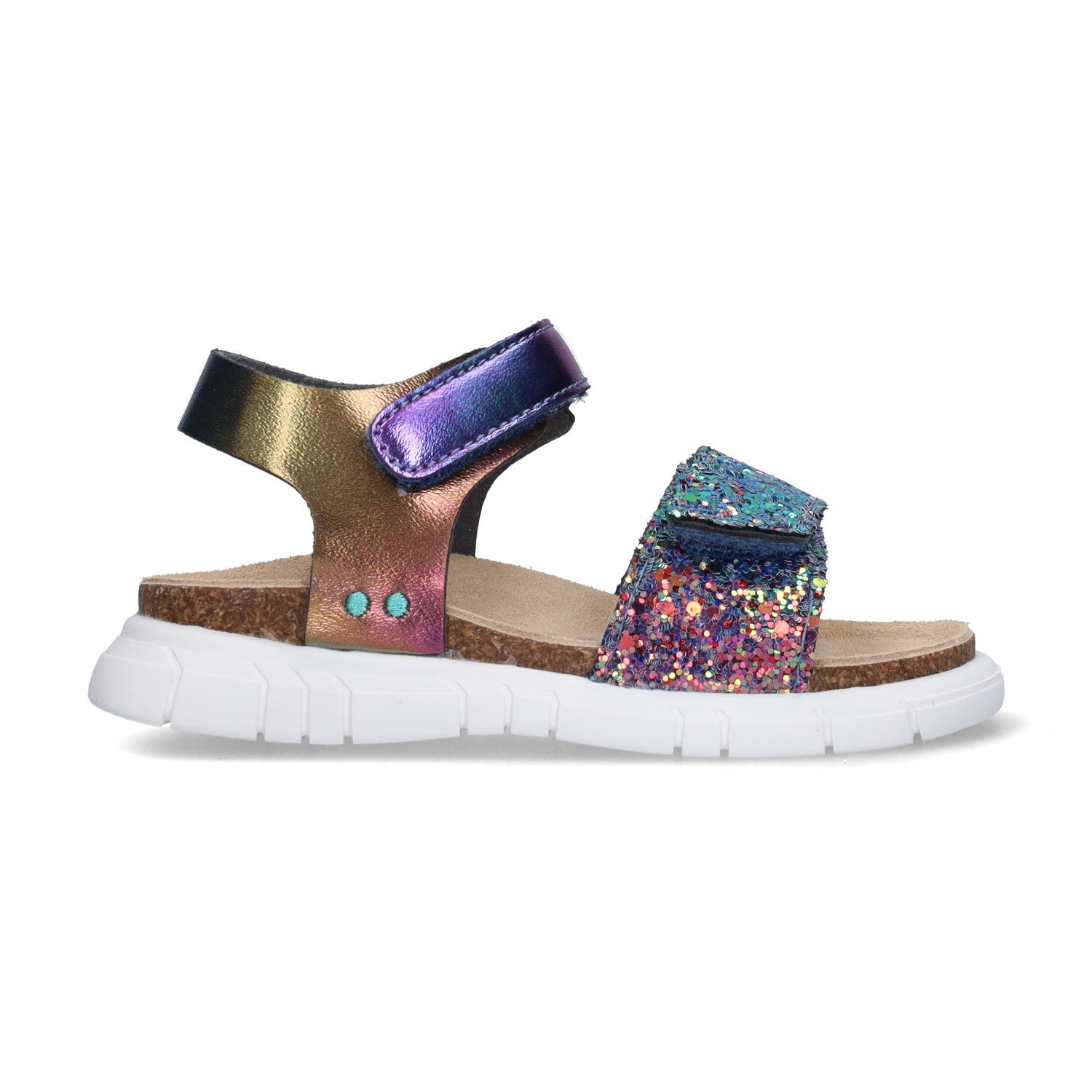 Bregje Beach Platte Sandalen Meisjes Multicolor