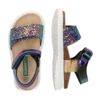 Bregje Beach Platte Sandalen Meisjes Multicolor