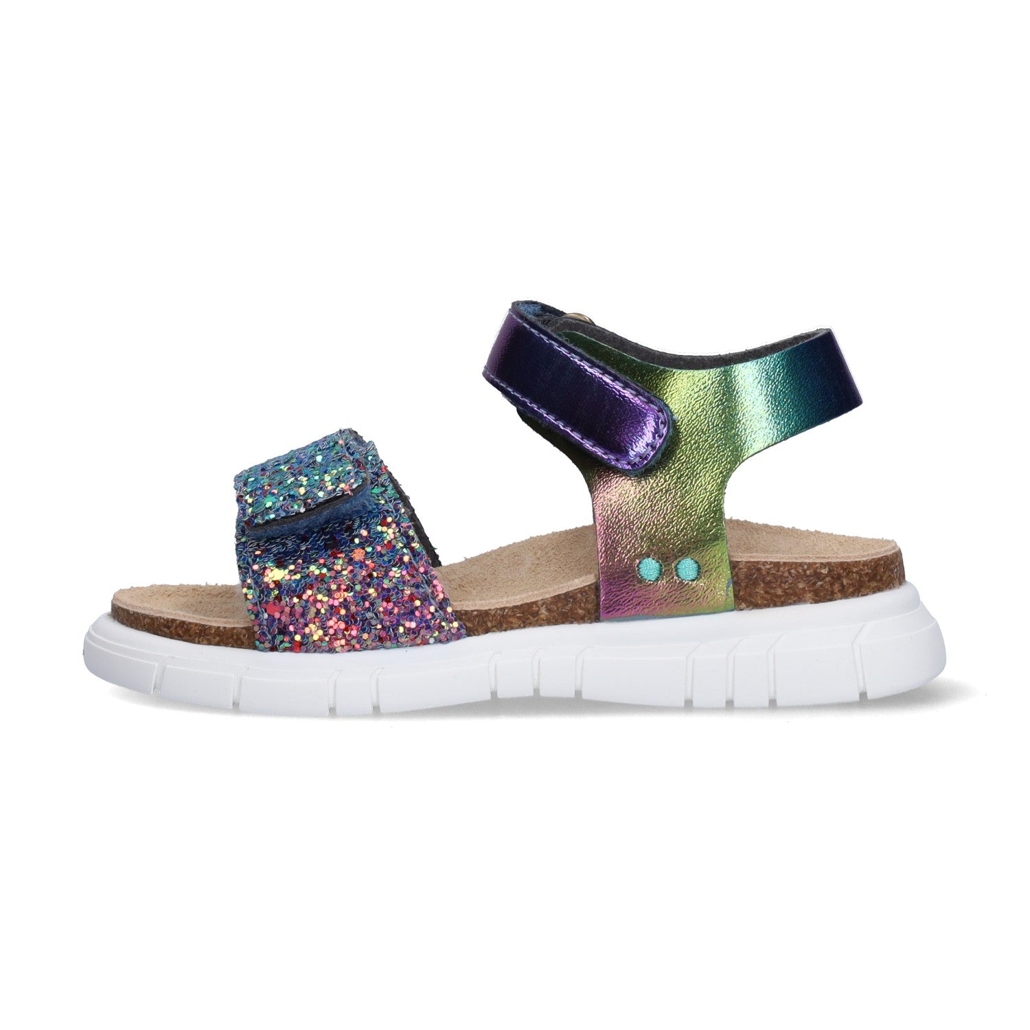 Bregje Beach Platte Sandalen Meisjes Multicolor