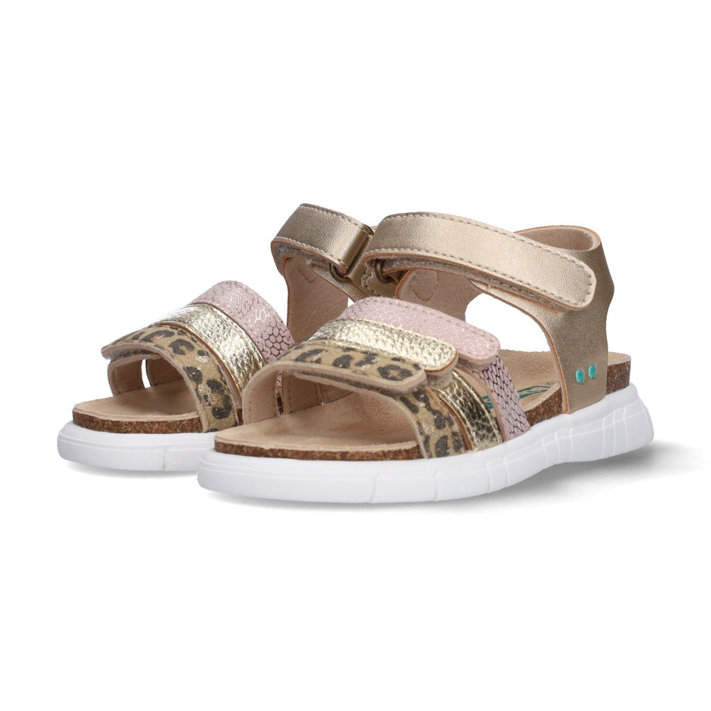 Bette Beach Platte Sandalen Meisjes Goud