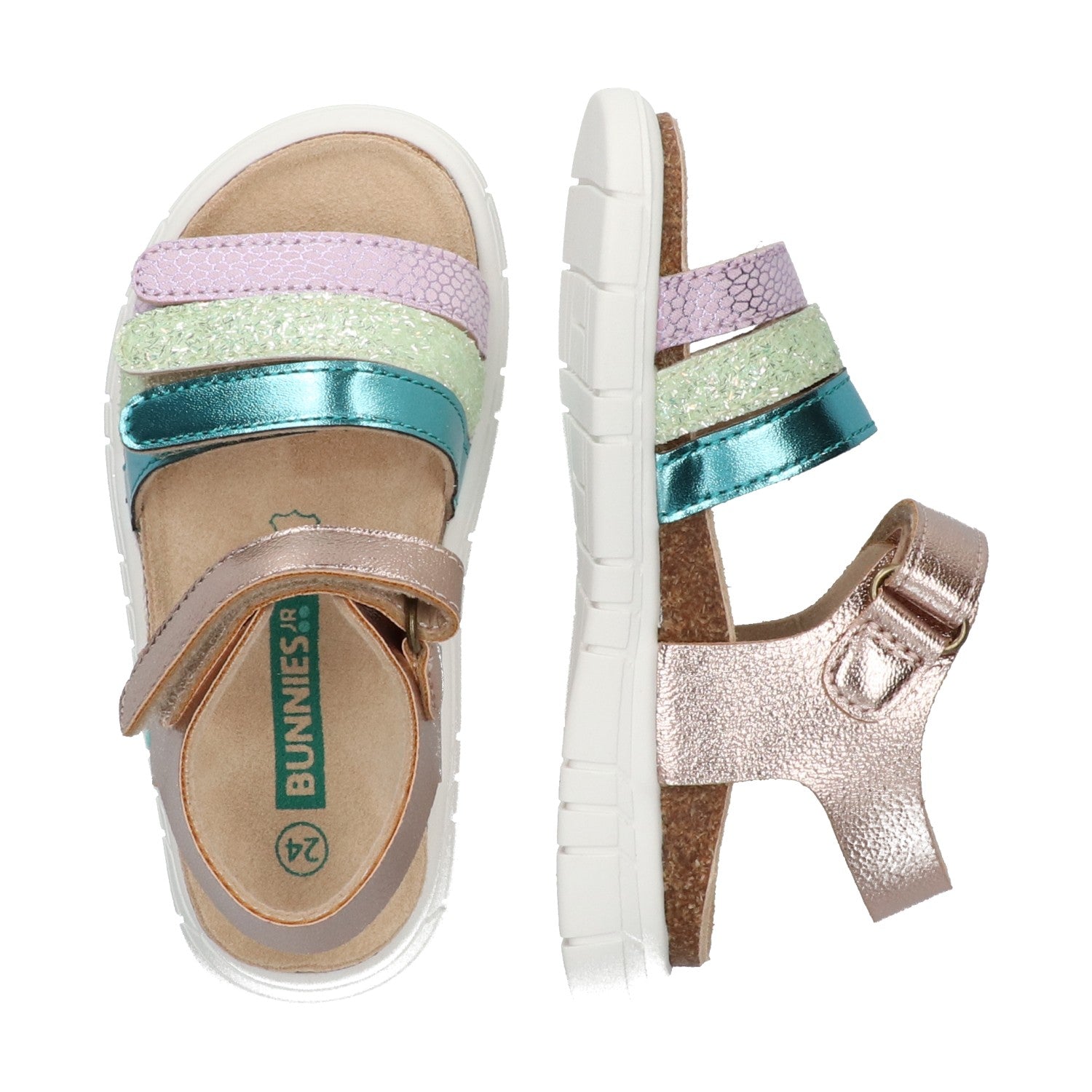 Bette Beach Platte Sandalen Meisjes Roze