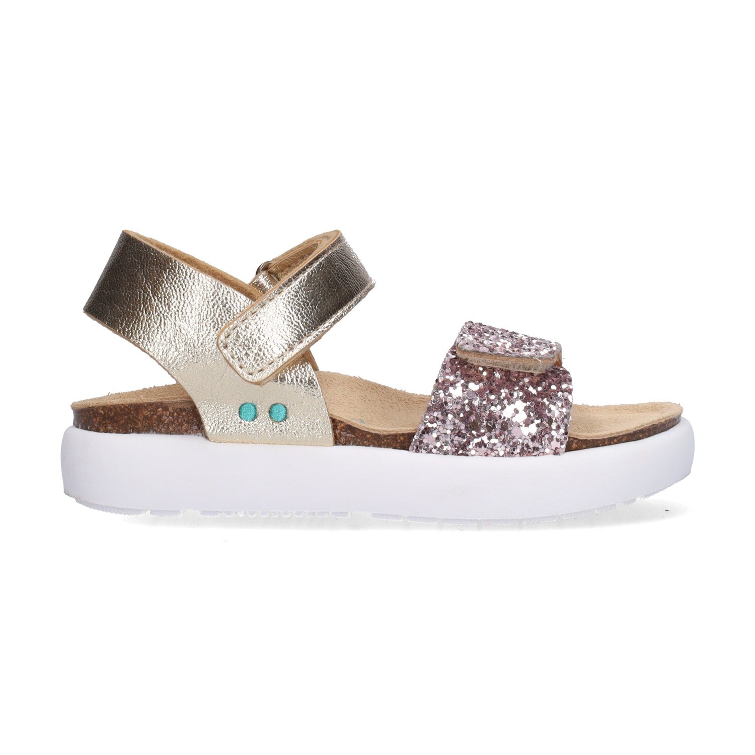 Vanessa Verano Platte Sandalen Meisjes Goud