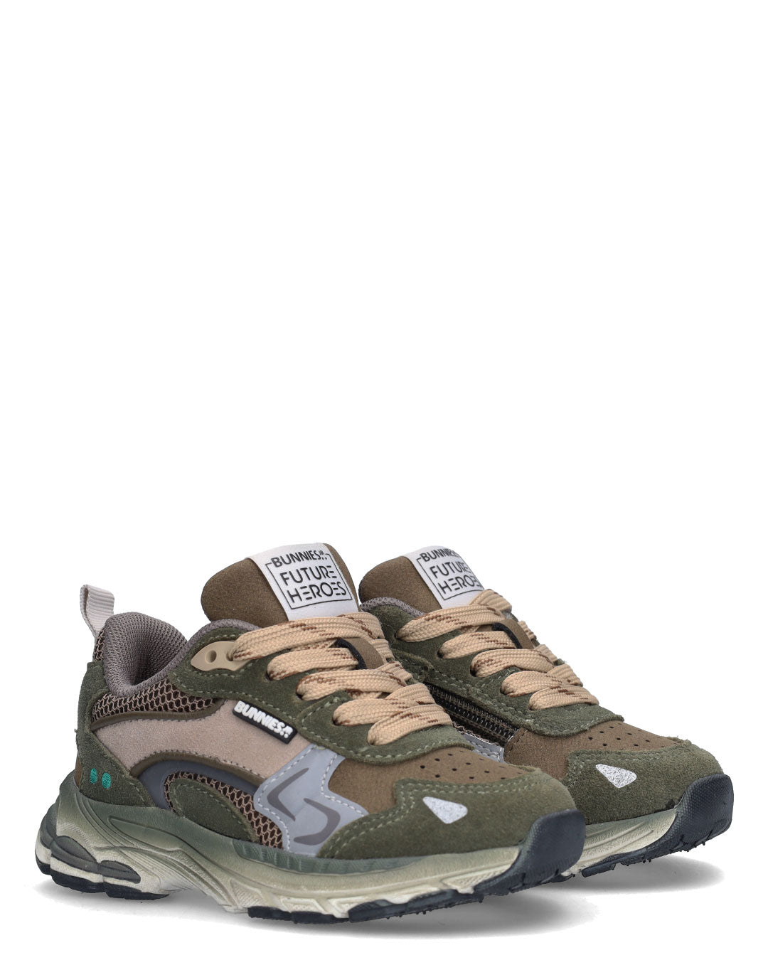 VINCE VALOR Jongens Sneakers Legergroen