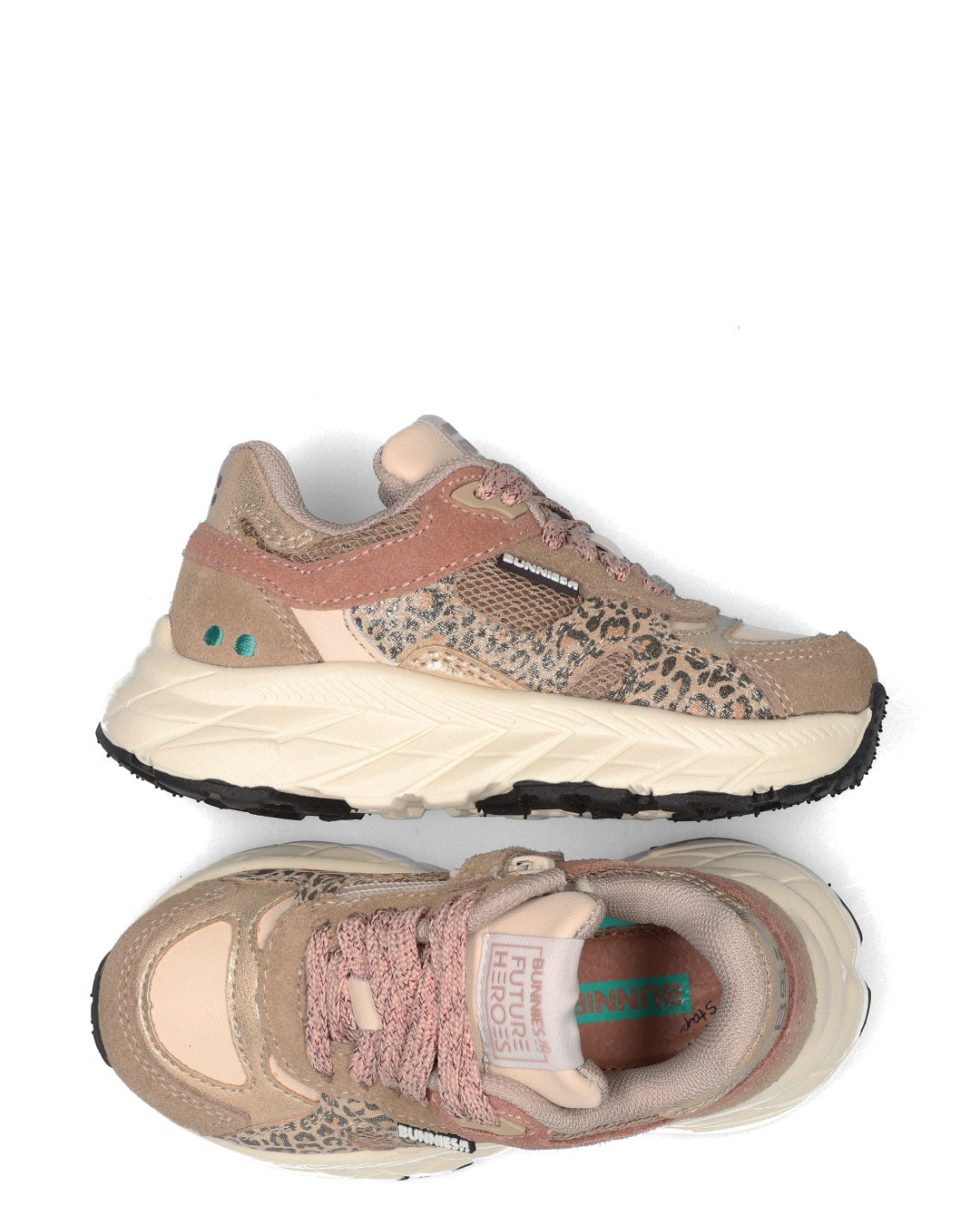 REZA RUSH  Meisjes Sneakers Taupe