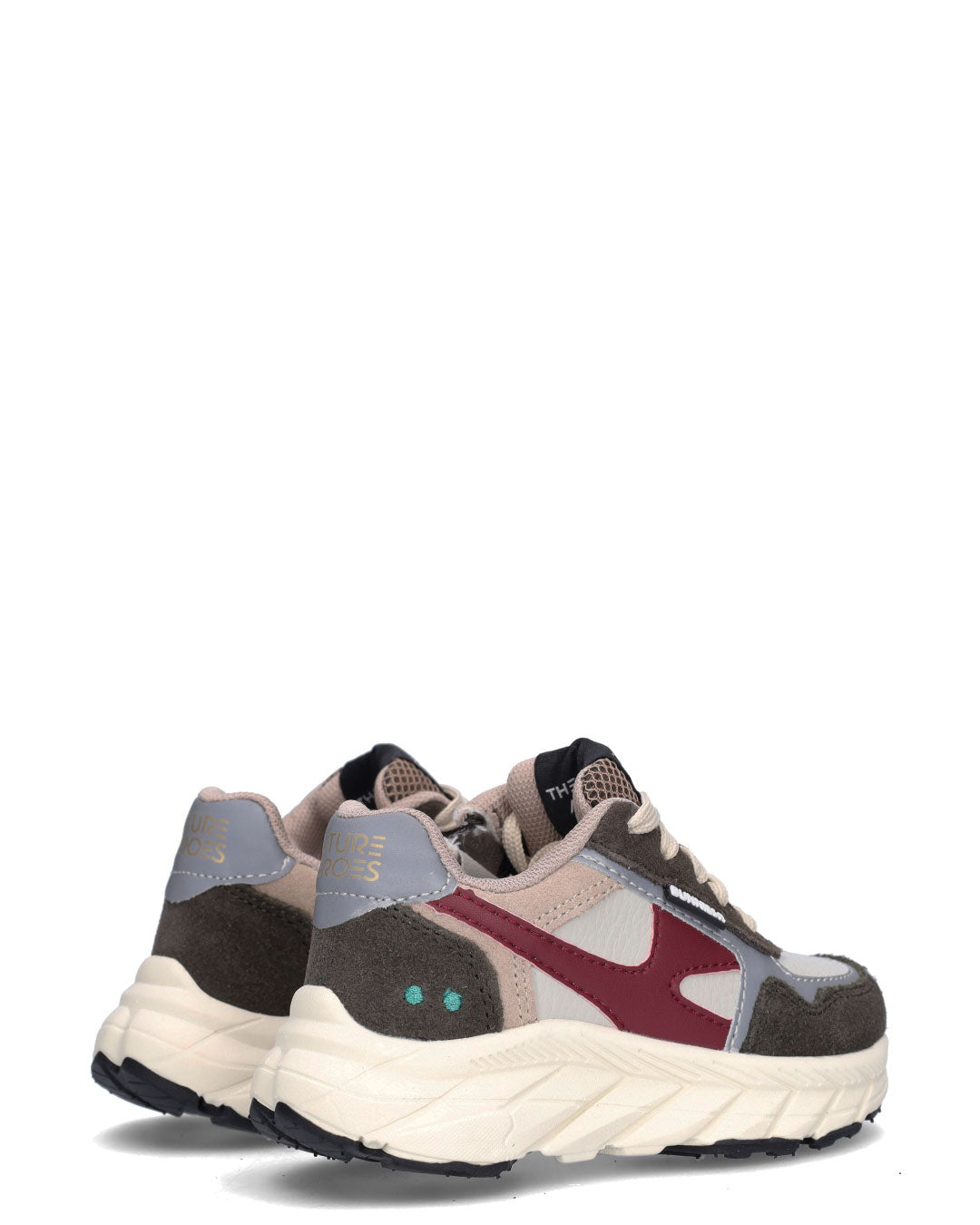 RIO RUSH Jongens Sneakers Legergroen