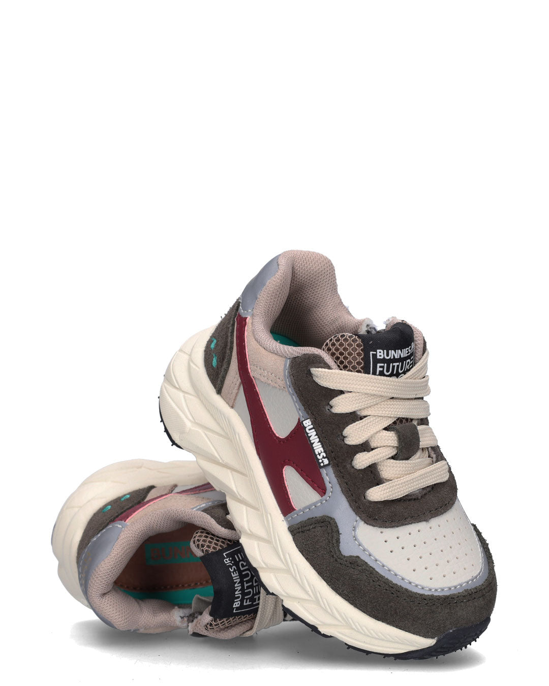 RIO RUSH Jongens Sneakers Legergroen
