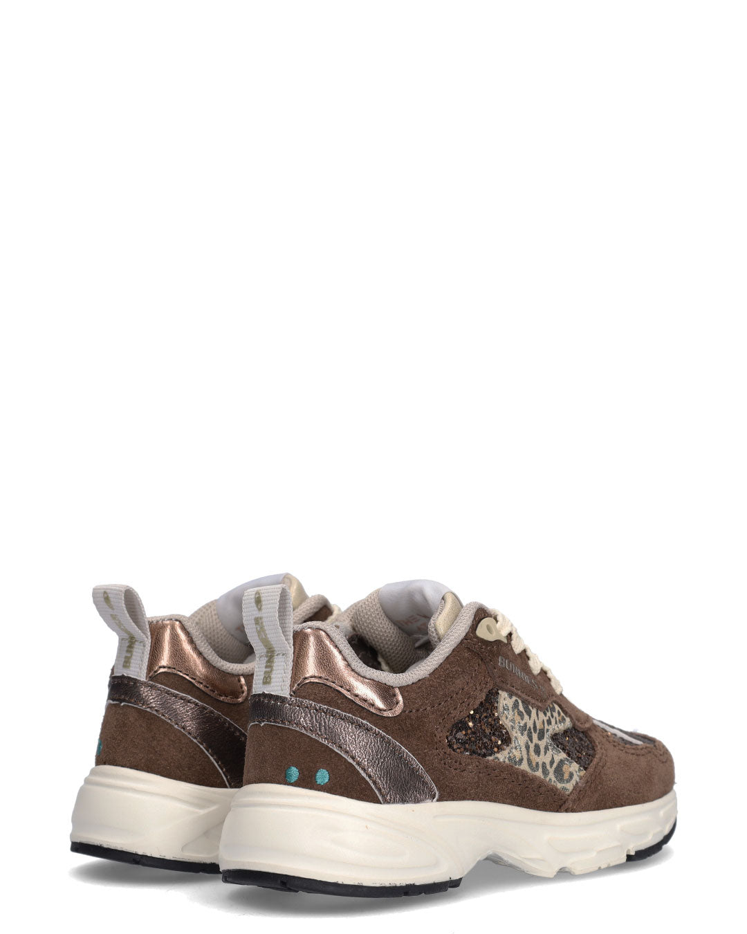 DAAN DASH Meisjes Sneakers Bruin