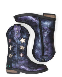 RUBY RODEO Meisjes Laarzen Blauw Metallic