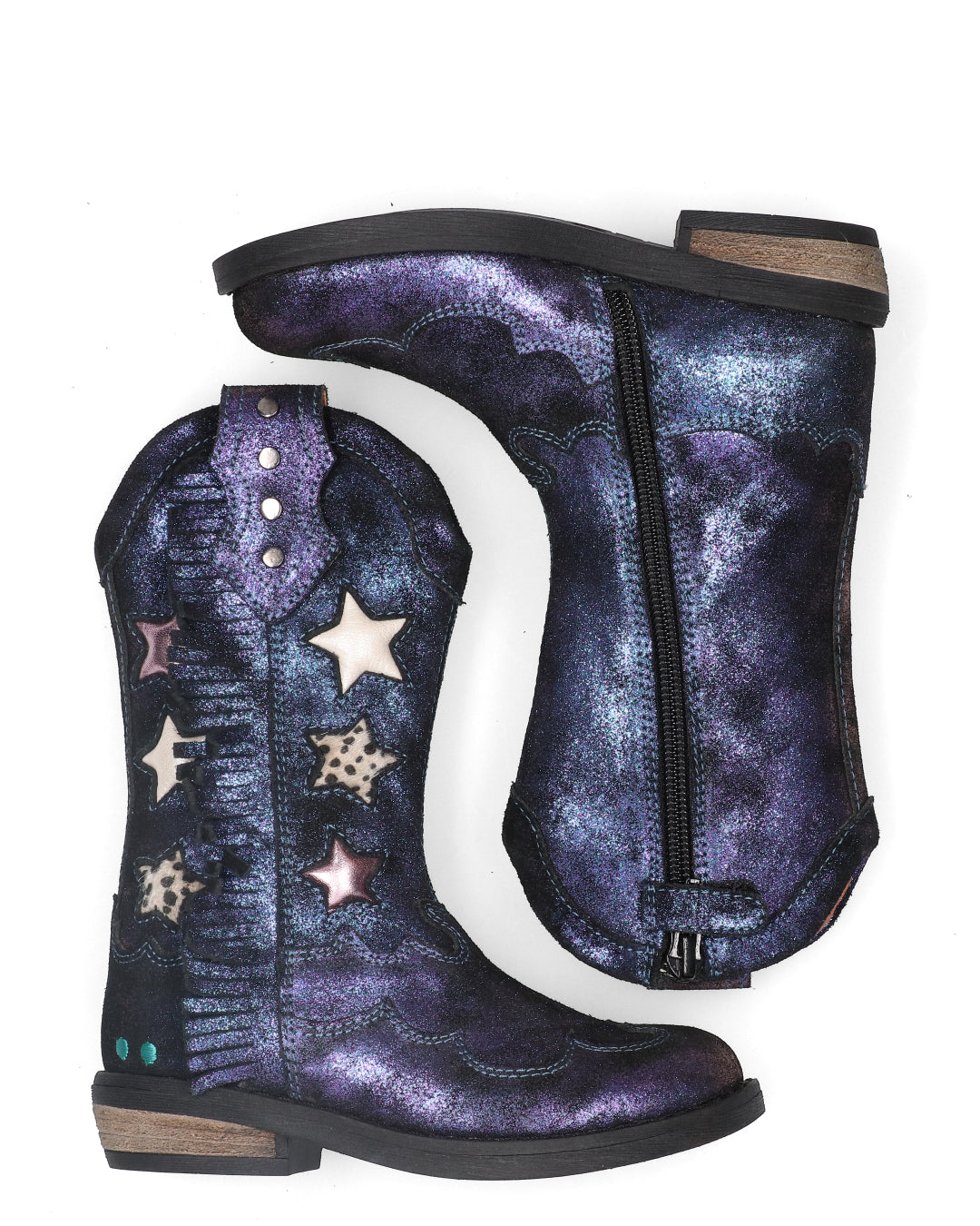 RUBY RODEO Meisjes Laarzen Blauw Metallic