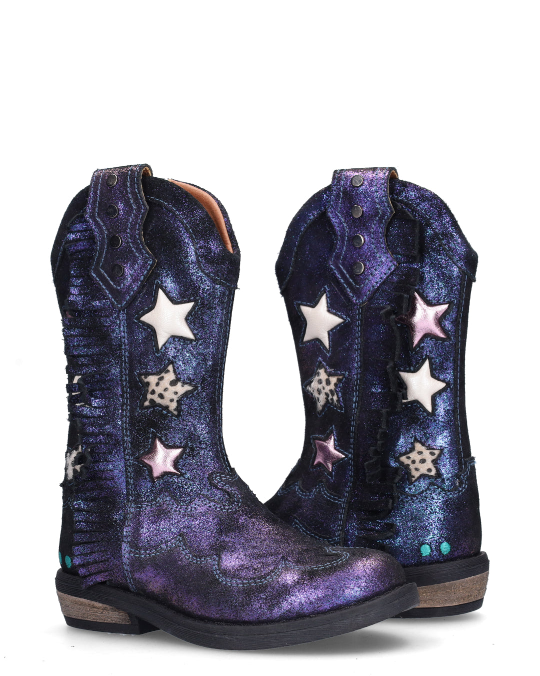 RUBY RODEO Meisjes Laarzen Blauw Metallic