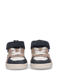 MARLON MELLOW Jongens Sneakers Blauw met Beige