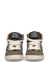 LUX LOUW Jongens Sneakers Groen