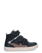 LEX LOUW Jongens Sneakers Donkerblauw