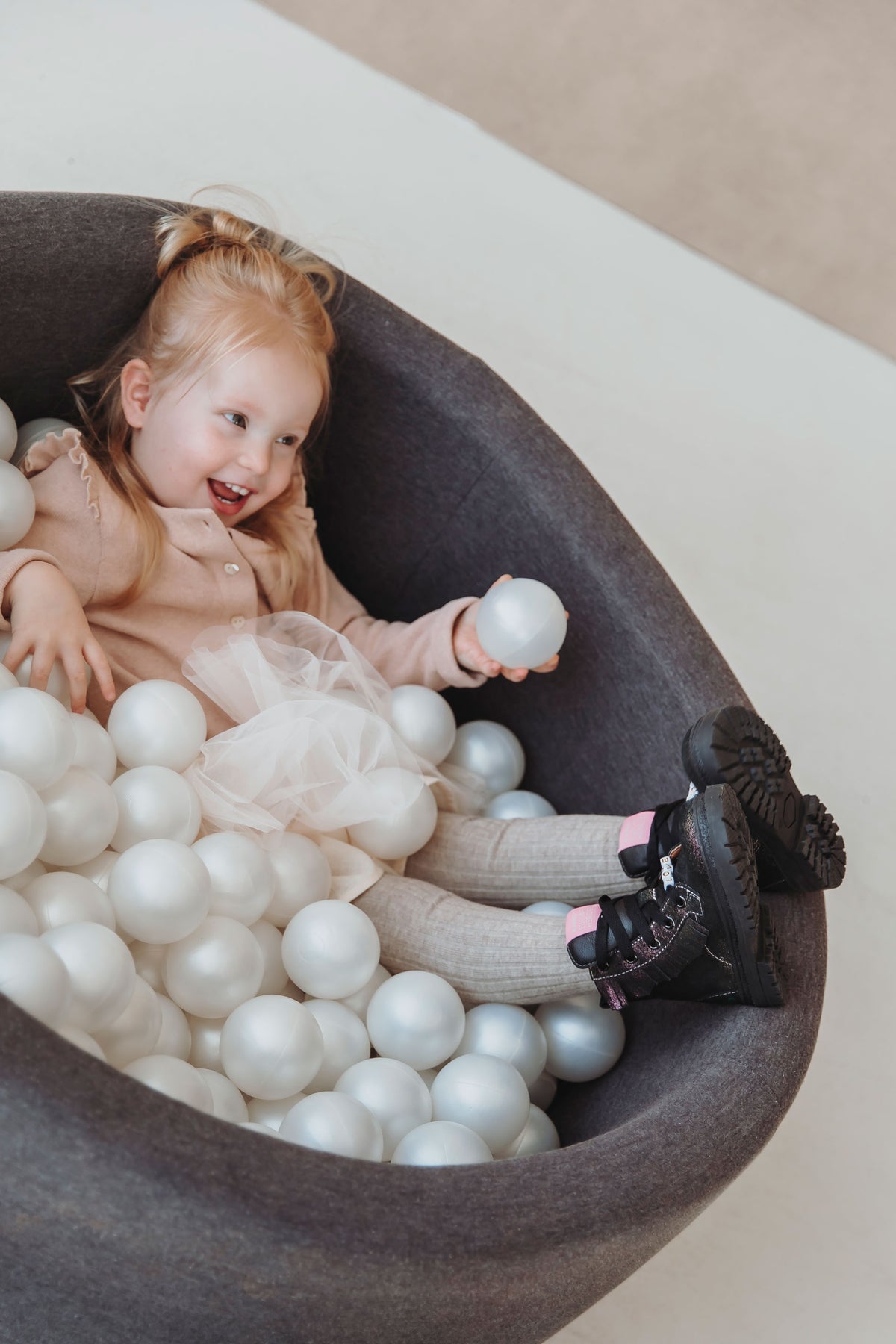TASHA TRAIL Meisjes Laarzen Zwart Roze