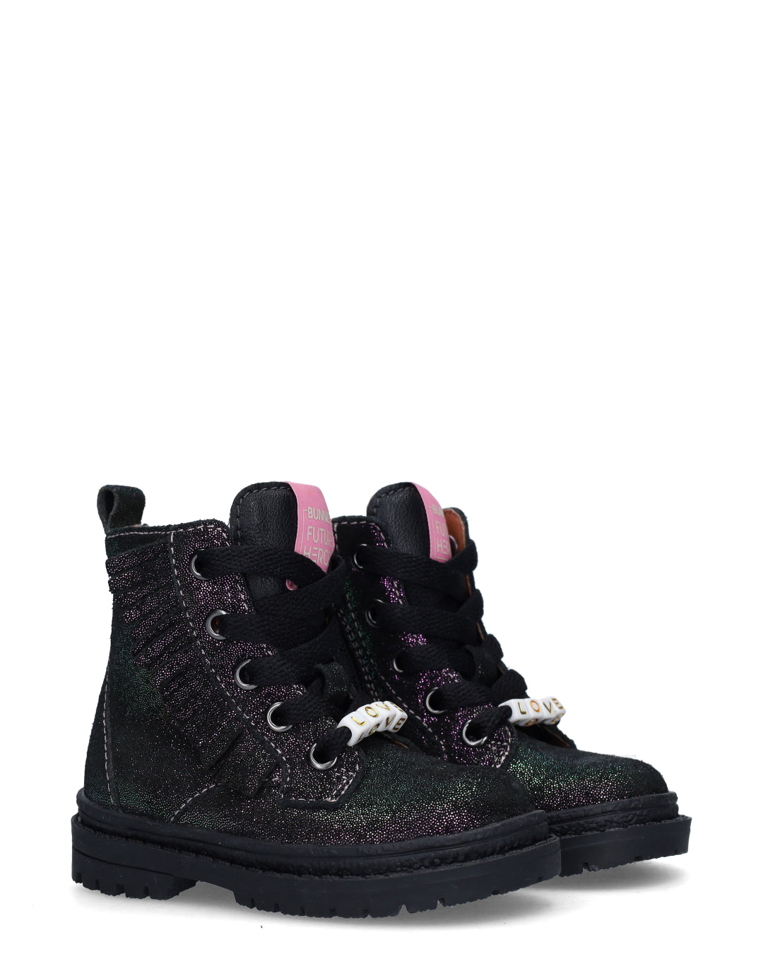 TASHA TRAIL Meisjes Laarzen Zwart Roze