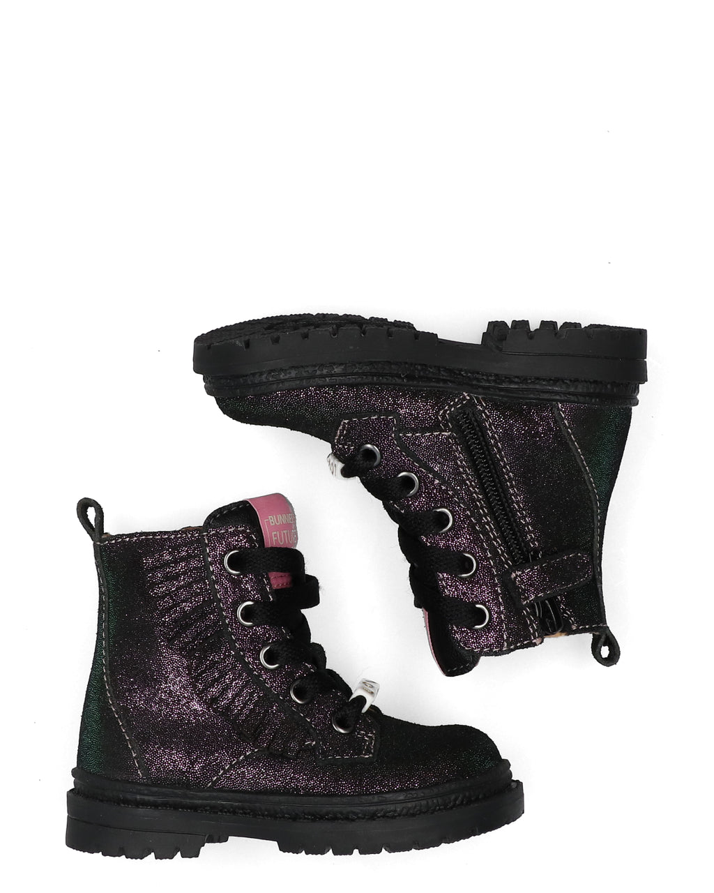 TASHA TRAIL Meisjes Laarzen Zwart Roze