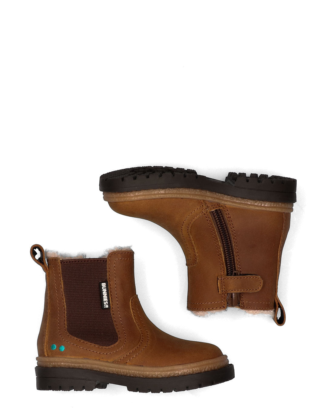 TOBY TRAIL Jongens Chelsea Laarzen Cognac