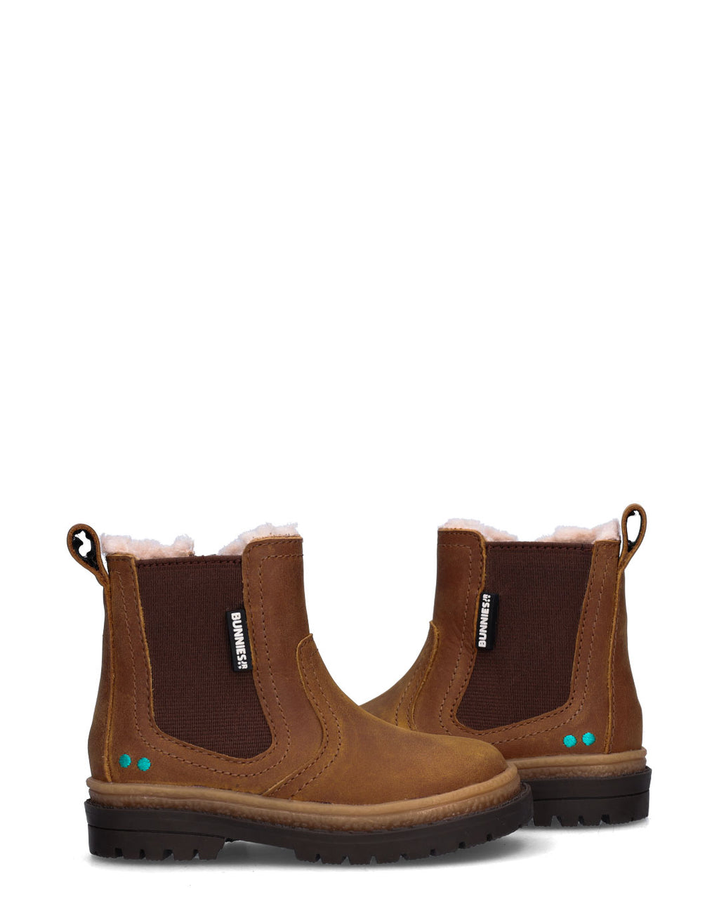 TOBY TRAIL Jongens Chelsea Laarzen Cognac
