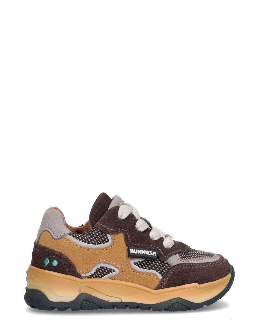 CHASE CHUNKY Jongens Sneakers Donkerbruin