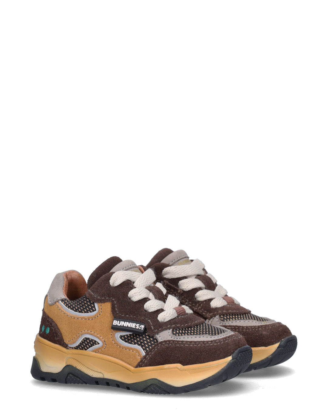 CHASE CHUNKY Jongens Sneakers Donkerbruin