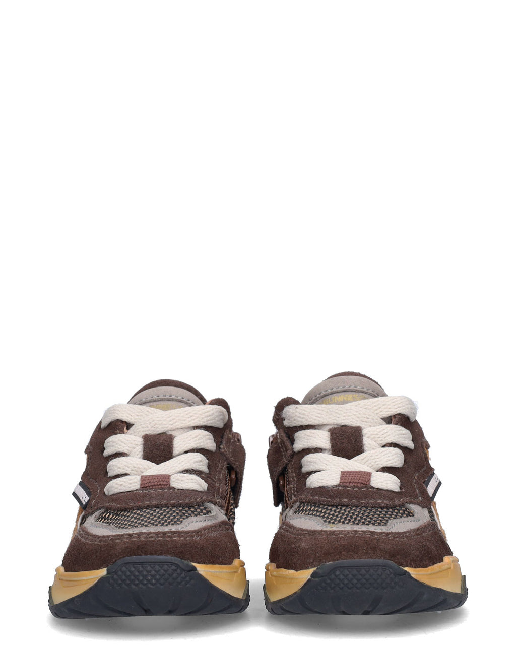 CHASE CHUNKY Jongens Sneakers Donkerbruin