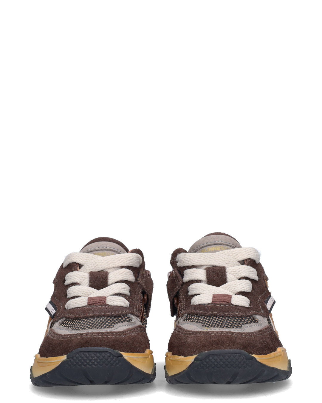 CHASE CHUNKY Jongens Sneakers Donkerbruin