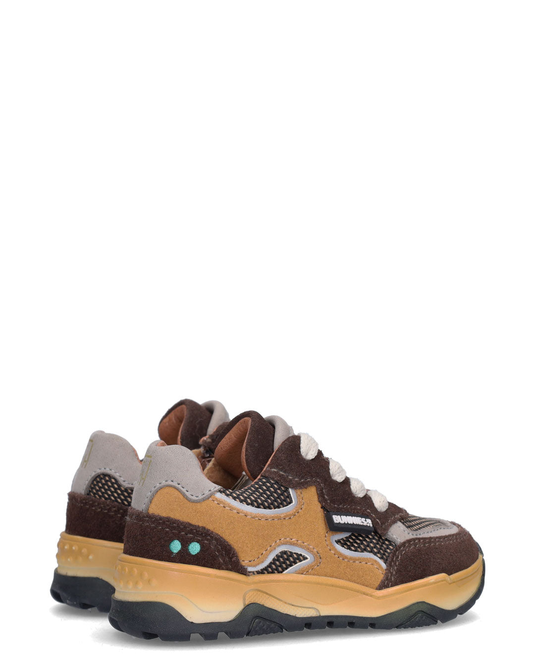 CHASE CHUNKY Jongens Sneakers Donkerbruin