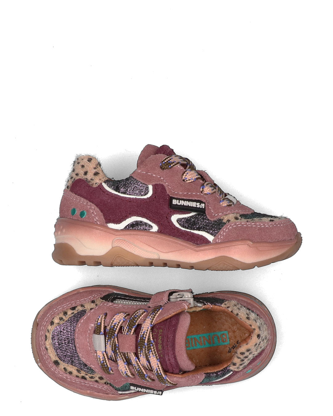 CHASE CHUNKY Meisjes Sneakers Bordeaux Rood