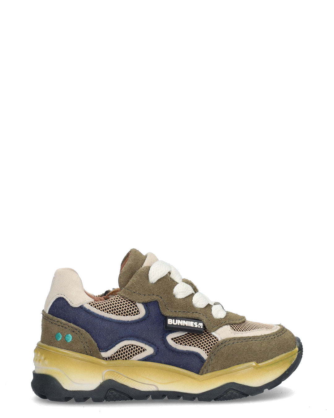 CHASE CHUNKY Jongens Sneakers Legergroen