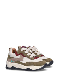 COLE CHUNKY Jongens Sneakers Legergroen