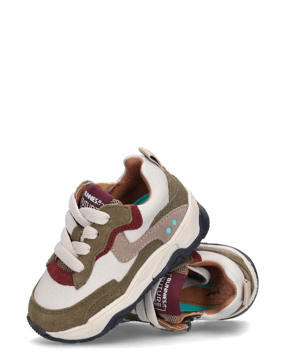 COLE CHUNKY Jongens Sneakers Legergroen