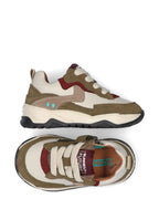 COLE CHUNKY Jongens Sneakers Legergroen