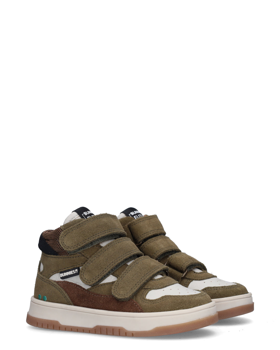 BENJAMIN BAAS Jongens Sneakers Legergroen
