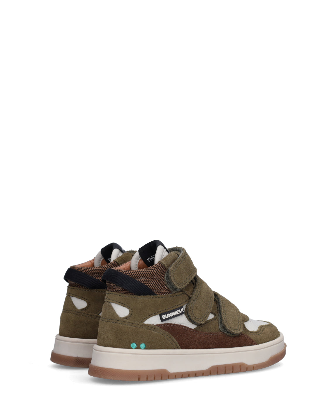 BENJAMIN BAAS Jongens Sneakers Legergroen