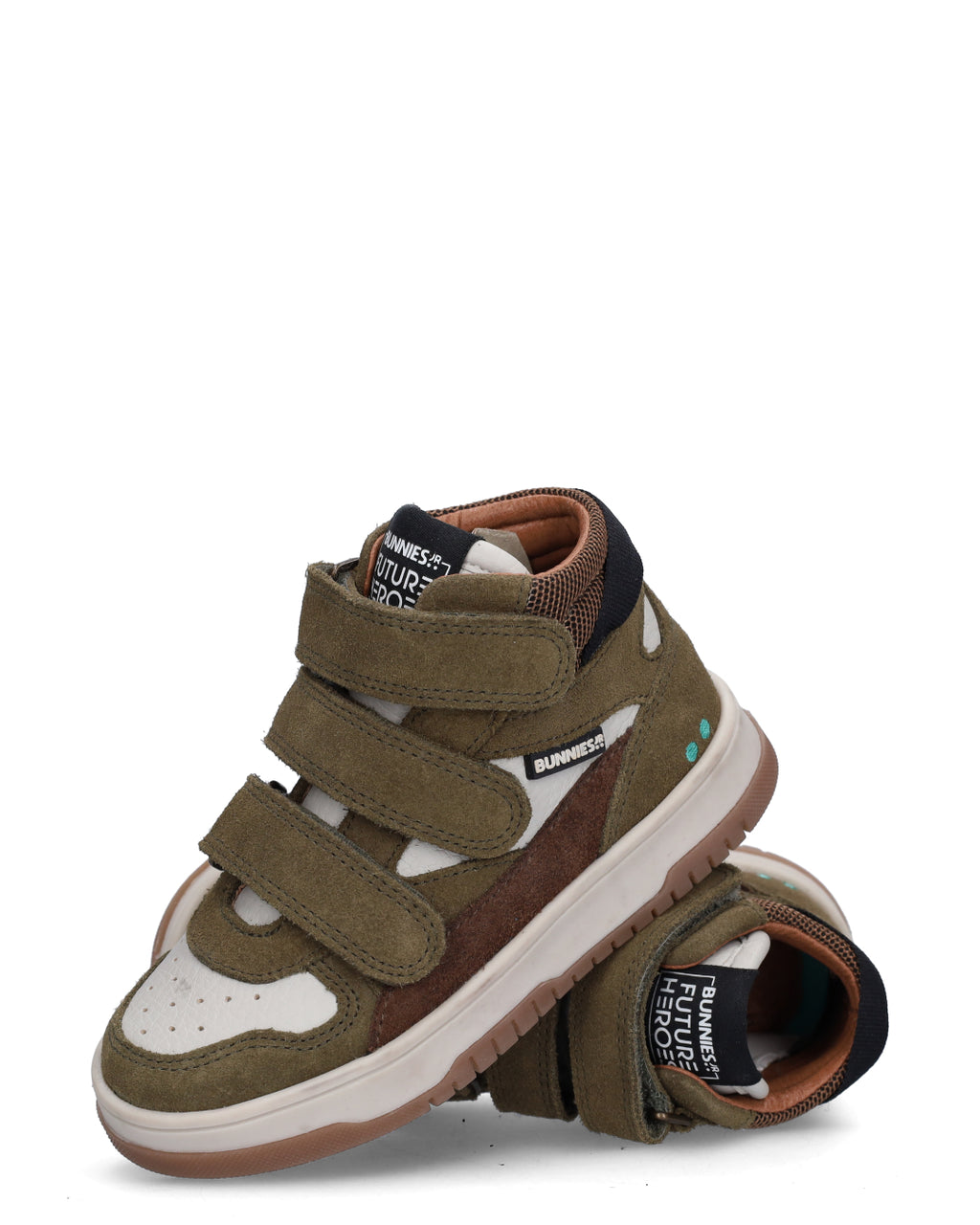 BENJAMIN BAAS Jongens Sneakers Legergroen