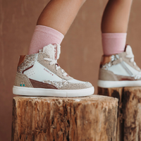 Lola Louw Hoge Sneakers Meisjes Multicolor