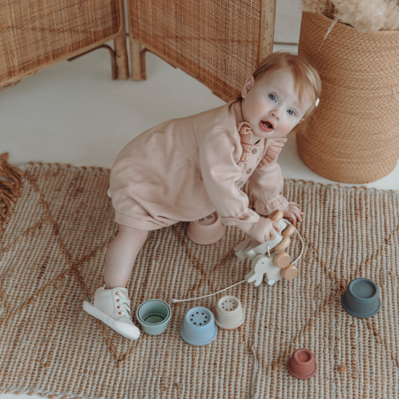 Reese Rap Babysneakertjes Meisjes Rose