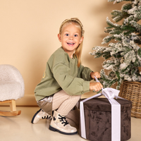 Thijs Trots Biker Boots Meisjes Goud